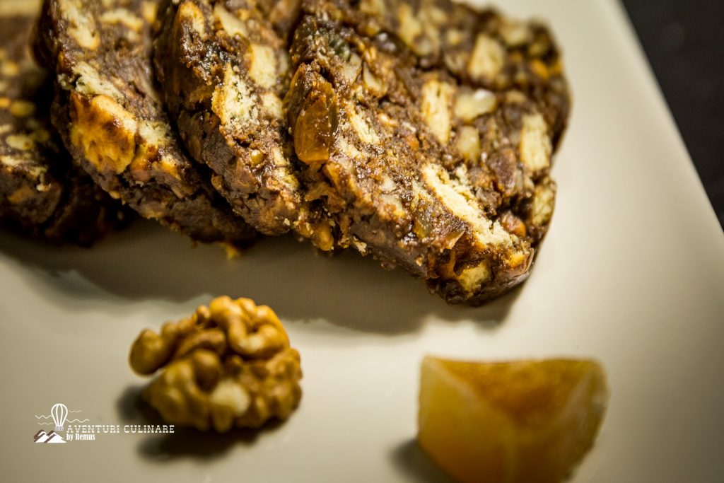 Salam de biscuiți - prezentare