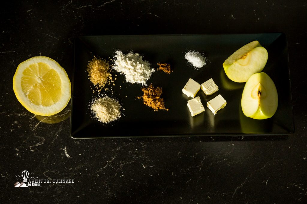 Plăcintă americană cu mere (vegetariană) - Ingrediente