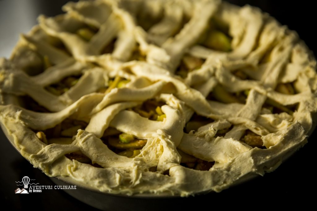 Plăcintă de mere vegană