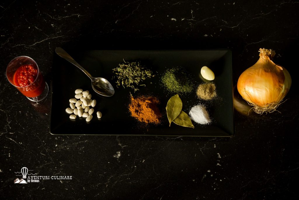 Ingrediente iahnie de fasole 