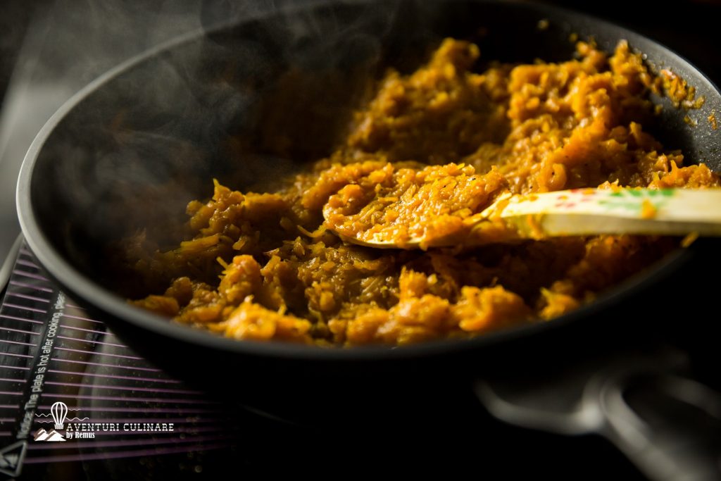 Dovleac in tigaie cu unt