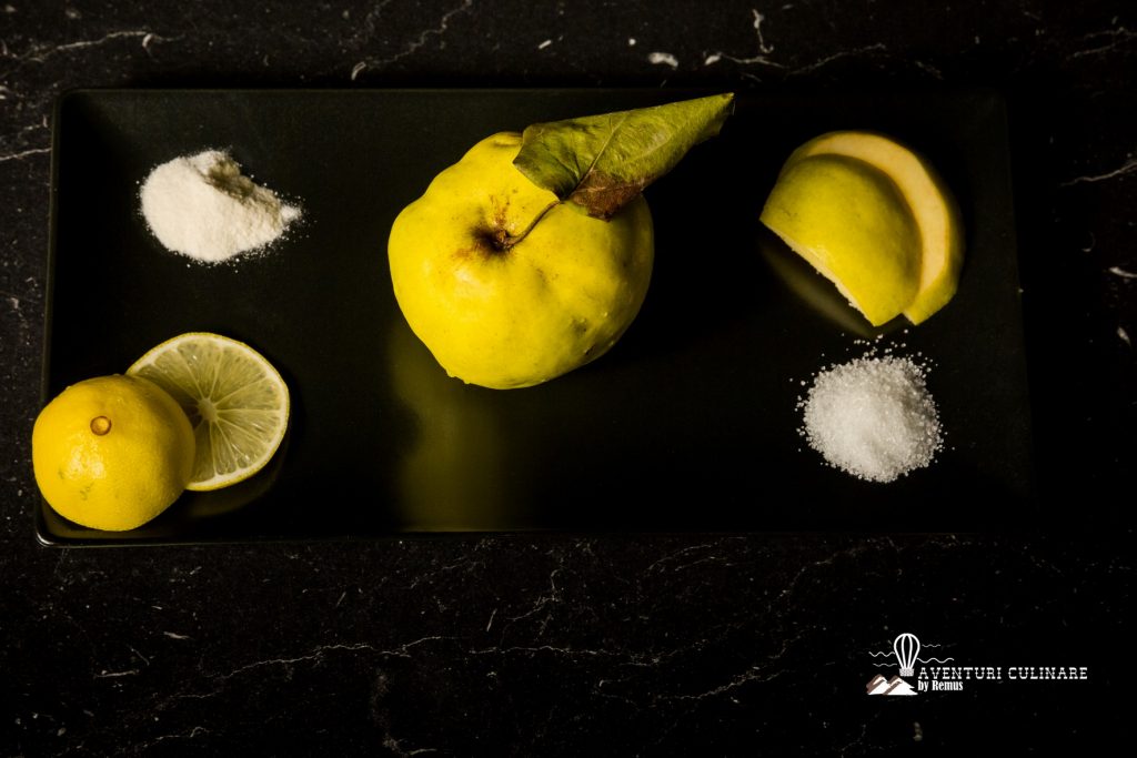 Dulceață de gutui - ingrediente